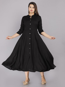 RUNICHA Women Gown Black Dress Buy RUNICHA Women Gown Black Dress Online at Best Prices in India Flipkart