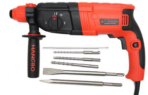 Digital Craft Powerful DIVS 26MM Heavy Duty Reversible Rotary Hammer Drill Machine 800 watts with 3 mode RED INDUSTRIAL GARDE Pistol Grip Drill Price in India Buy Digital Craft Powerful DIVS