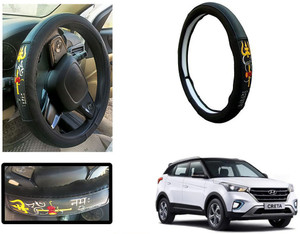 Creta steering hotsell leather cover