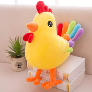 Rooster shop soft toy