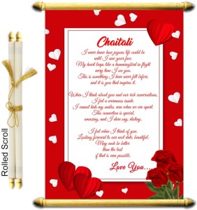 Buy ARTBUG Chaitali Name Customizable Stylish Fridge Sticker Magnet -  Personality Trait Quotes - Happy Birthday Gift for Friend, Son, Daughter,  Kids, Husband, Wife Online at Low Prices in India - Amazon.in