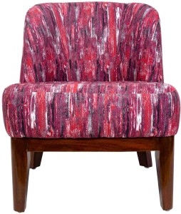 Timberly Sofa Chair, Wing Chair, Easy Chair and Rest Chair for Living Room Furniture | Luxury Rest Chair in Fabric Solid Wood Living Room Chair