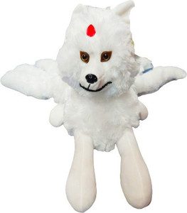 Wild Panda Fox Plush Nine Tails Fox Toy Lifelike Animal Doll Soft