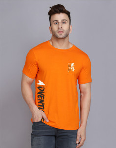 Orange colour ki t-shirt new arrivals