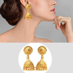 Original gold jhumka sale