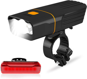 Rechargeable bike lights discount
