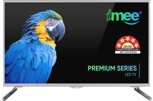 iMEE Premium 102 cm (40 inch) HD Ready LED Smart Android TV with with SRS Surround Sound (BEE 5 Star)(PREMIUM-40S-Silver)