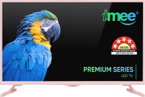 iMEE Premium 80 cm (32 inch) HD Ready LED Smart Android TV with with SRS Surround Sound (BEE 5 Star)(PREMIUM-32S-Champagne)