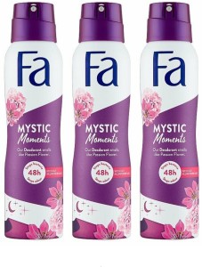 Pack Of 2 FA Mystic Moments Spray Deodorant 150ml (Passion Flower