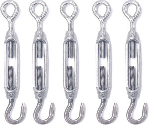 Social Pigeon Heavy Duty Galvanized Turnbuckle Strainer Eye Wire Tension  Hook set of 5 (22 MM) Combination Lock Price in India - Buy Social Pigeon  Heavy Duty Galvanized Turnbuckle Strainer Eye Wire