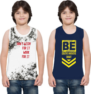 Boys work vest cheap
