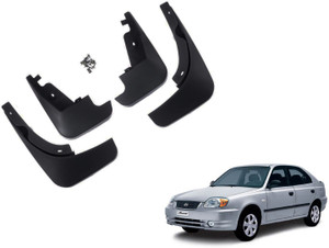 CuboDePlato Front Mud Guard Rear Mud Guard For Hyundai Accent NA