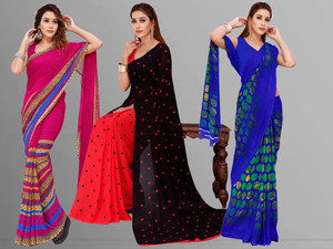 Flipkart chiffon sarees below 400 sales