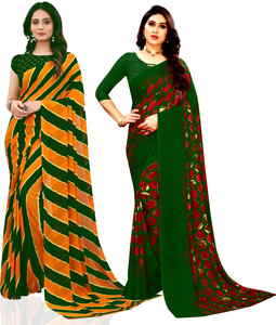 Chiffon saree in flipkart clearance