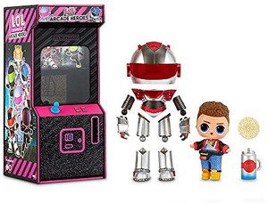 LOL Surprise Boys Arcade Heroes Action Figure Doll with 15
