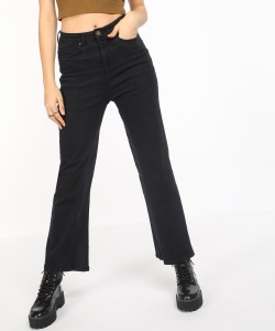 FOREVER 21 Slim Women Black Jeans