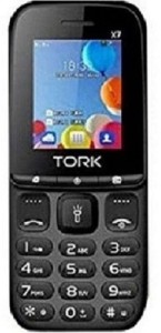 Tork SHOPSY X7 MOBILE WITH 1000 MAH REMOVABLE BATTERY(BLACK)