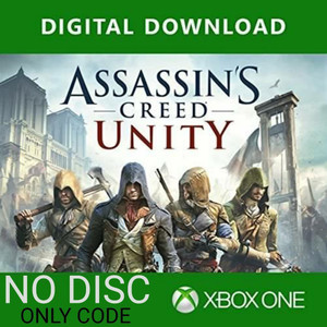 Assassins Creed Unity Xbox One Download Code Only NO CD