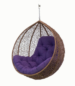 Purple hammock chair deals