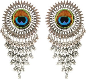 Peacock discount earrings flipkart