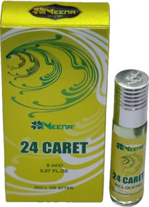 MEENA 24 Caret 8 Ml Roll On Attar Herbal Attar Price in India