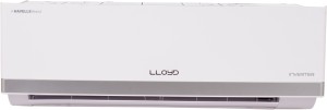 Lloyd 1 Ton 3 Star Split Inverter AC with Wi-fi Connect  - White(GLS12I3FWSBP, Copper Condenser)