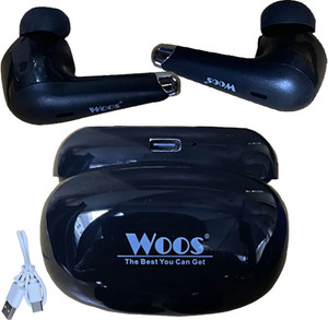 WOOS TWS A7 Wireless Bluetooth 5.0 Mini True Earbuds Earphones