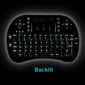 Teclado rii top mini i8