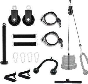 HASHTAG FITNESS cable Pulley system lateral pulldown with 360
