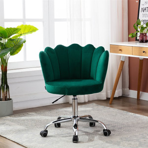 Velvet shop task chair