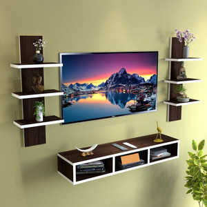 Flipkart Perfect Homes Studio Wooden TV Entertainment Unit with 2