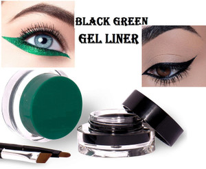 Dark green discount gel eyeliner