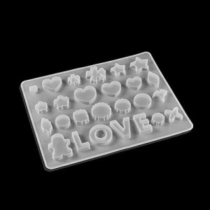 Love Resin Mold,letter Silicone Molds Resin Word Mold for DIY