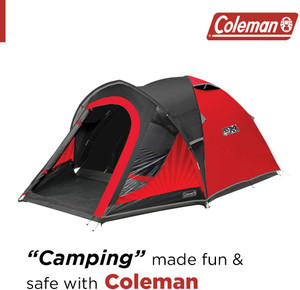 COLEMAN Blackout 3 Person Festival Dome Tent Outdoor Camping