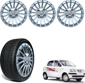WolkomHome Car Wheel cap Hub Cap 13 Inch Wheel Cover Multi Spike Silver CS24 Wheel Cover For Hyundai Santro Xing Price in India Buy WolkomHome Car