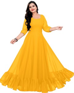 Flipkart shop yellow dress