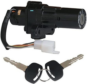 nikavi IGLCK03 Ignition Lock Set for Discover DTSI Pulsar 130