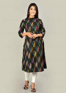 ikat material kurtis