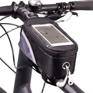 Waterproof touch screen sales bike handlebar bag
