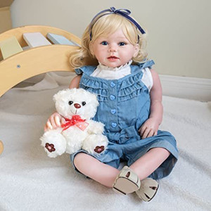 Zero Pam Huge Realistic Reborn Toddler Doll 28 inches Alive Reborn Doll Girl Toy Blonde Huge Realistic Reborn Toddler Doll 28 inches Alive Reborn Doll Girl Toy Blonde Buy Doll