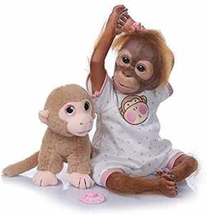Lifelike discount orangutan dolls