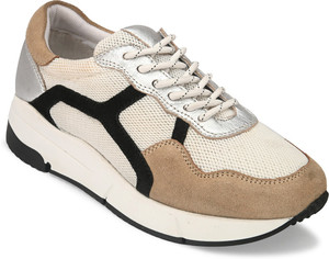Leren clearance chunky sneakers