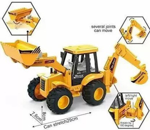 deoxy Toys 02428 JCB 4CX Loader Backhoe Flipkart