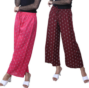 palazzo Regular Fit Women Pink Maroon Trousers Buy palazzo Regular Fit Women Pink Maroon Trousers Online at Best Prices in India Flipkart