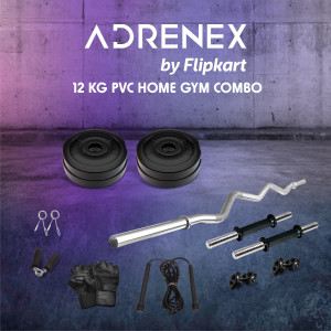 Adrenex by Flipkart 12 kg 12 kg Fitness Equipments with