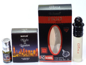 Al Nuaim Figo Black Night In London 6 Ml Roll On Attar Herbal