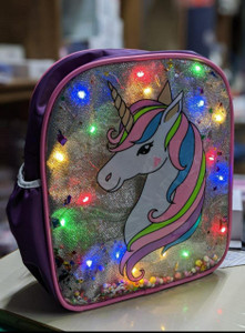 School bag with led lights new arrivals