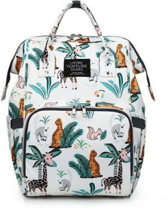 Buy Personalized Jungle Diaper Bag Backpack Baby Boy Safari Online in India  