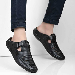 Mens black summer shoes hotsell