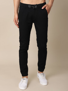 METRONAUT by Flipkart Jogger Fit Men Black Jeans Buy